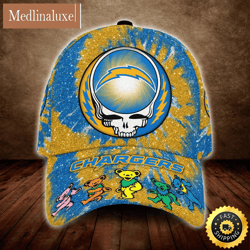 Los Angeles Chargers x Grateful Dead All Over Print 3D Classic Cap