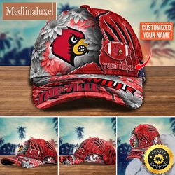 NCAA Louisville Cardinals Baseball Cap Custom Hat For Fans New Arrivals
