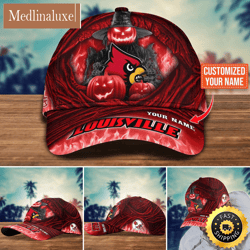 NCAA Louisville Cardinals Baseball Cap Halloween Custom Cap For Fans