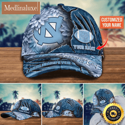 NCAA North Carolina Tar Heels Baseball Cap Custom Hat For Fans New Arrivals