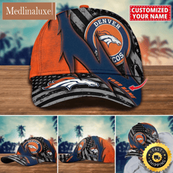 NFL Denver Broncos Baseball Cap Custom Football Hat For Fans