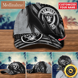 NFL Las Vegas Raiders Baseball Cap Custom Football Hat For Fans