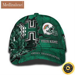 Personalized NCAA Hawaii Rainbow Warriors All Over Print BaseBall Cap Show Your Pride