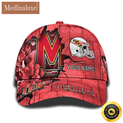 Personalized NCAA Maryland Terrapins All Over Print Baseball Cap Show Your Pride