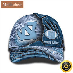 Personalized NCAA North Carolina Tar Heels All Over Print Baseball Cap The Perfect Way To Rep Your Team