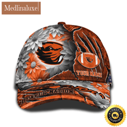 Personalized NCAA Oregon State Beavers All Over Print Baseball Cap The Perfect Way To Rep Your Team