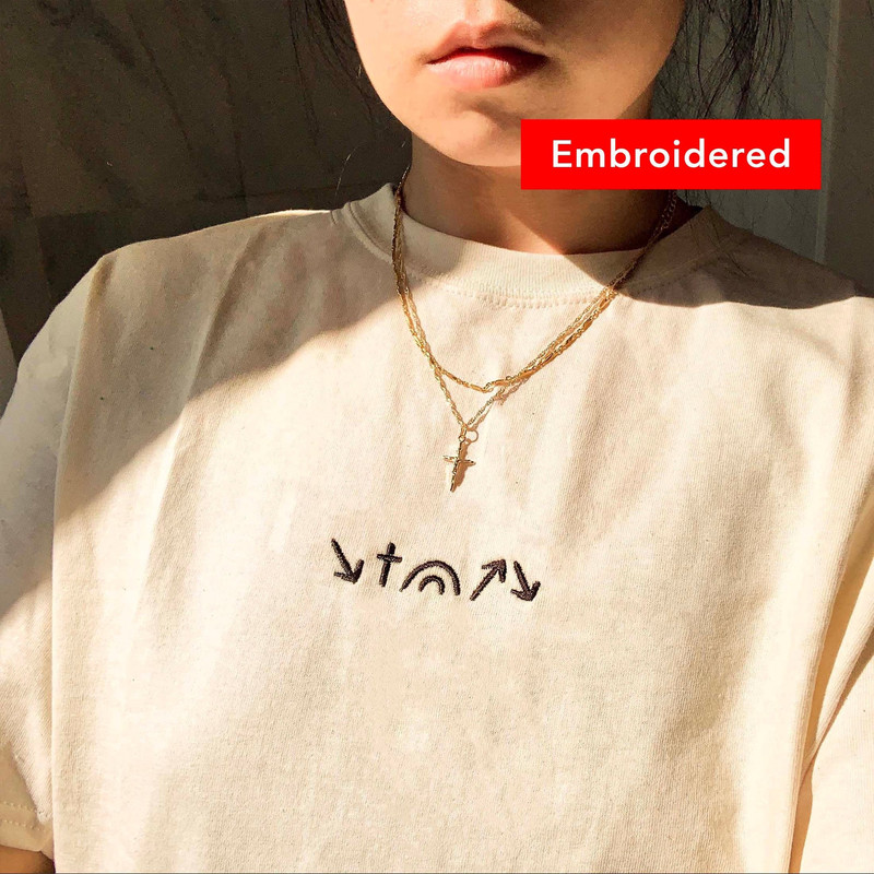 John 316 Shirt, Jesus t-shirt, Christian tee, He came He Died He rose He ascended He is coming back again, embroidered.jpg