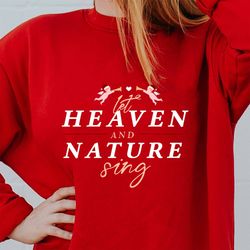 joy to the world christmas sweater, vintage christmas sweatshirt holiday pajamas, christian shirt, christmas long sleeve