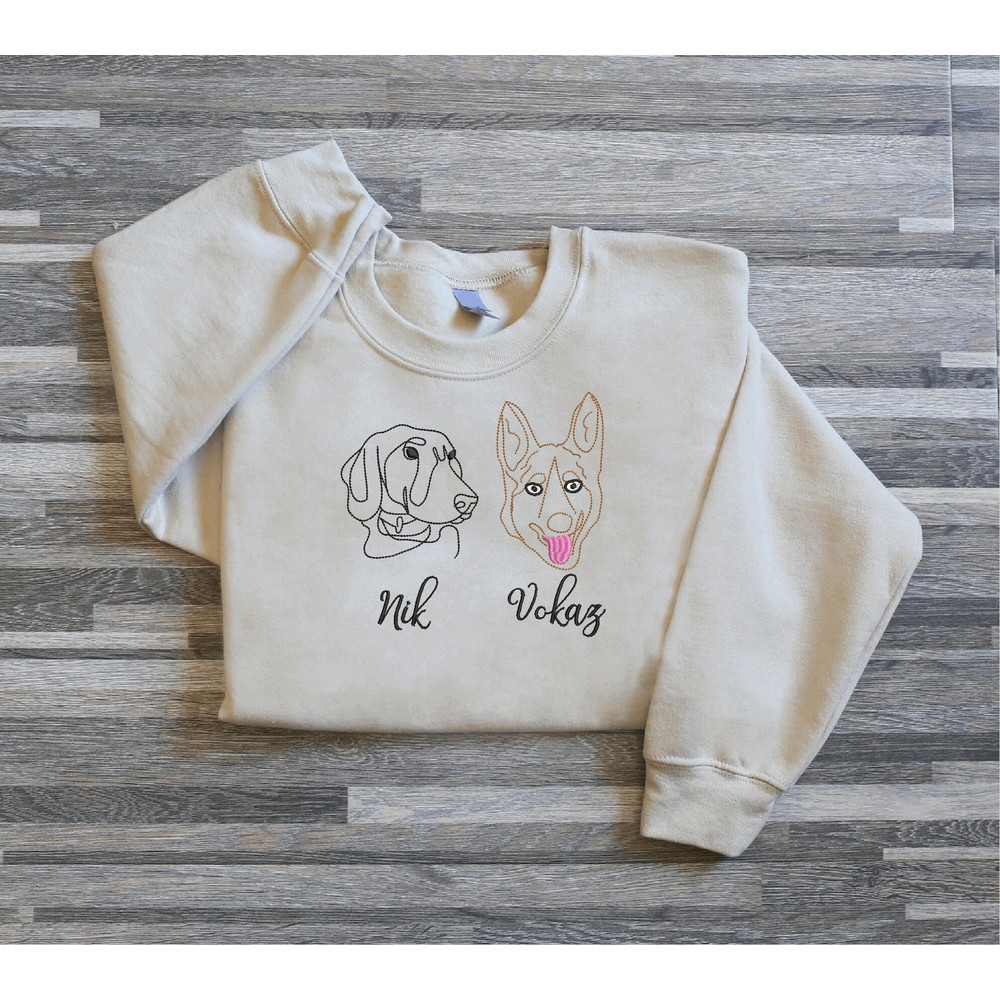 Personalized Embroidered pet Hoodies crewneck Custom pet Embroidered Hoodies Tshirt CUSTOM Dog cat Customized Embroidery Gift .jpg