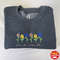 Custom Embroidered Sweatshirts, Personalized Flower Mama Embroidered Sweatshirt with Children's Names on Sleeve, Best Gift Mother's Day.jpg