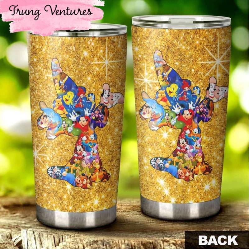 Cartoon Movie Mickey Friends Stainless Steel Tumbler For Disney Fan.jpg