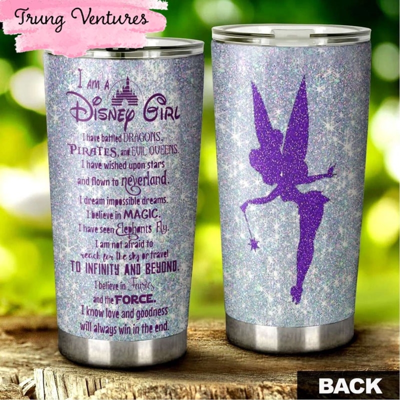 Cartoon Movie Tinker Bell Quote Stainless Steel Tumbler For Disney Fan.jpg