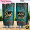 Hippie Pattern Stainless Steel Cup Tumbler.jpg