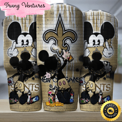 nfl new orleans saints tumbler nfl tumbler mickey graffiti for sports fan