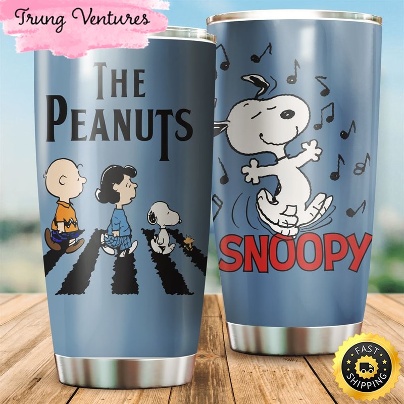 The Peanuts Snoopy And Charlie Brown Gift For Lover Travel Tumbler.jpg