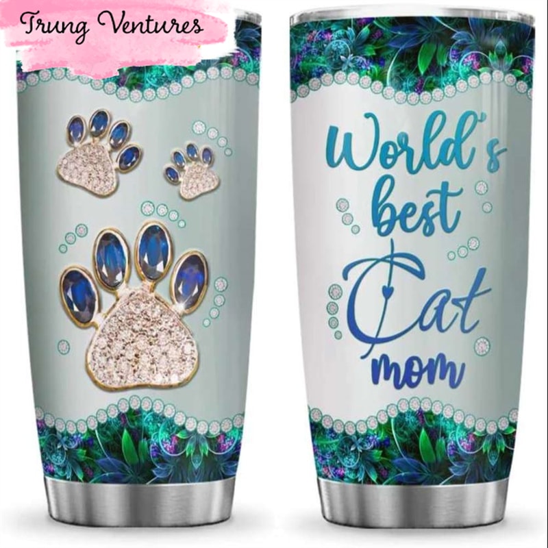 Wold's Best Cat Mom Happy Mothers Day Tumbler.jpg