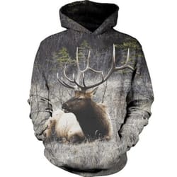 deer hunting all over print hoodie zip hoodie fleece hoodie 3d, love hunting hoodie zip hoodie 3d t61