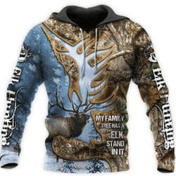 deer hunting all over print hoodie zip hoodie fleece hoodie 3d, love hunting hoodie zip hoodie 3d t63