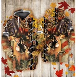 deer hunting all over print hoodie zip hoodie fleece hoodie 3d, love hunting hoodie zip hoodie 3d t69