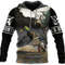 Duck Hunting All Over Print Hoodie Zip Hoodie Fleece Hoodie 3D, Love Hunting Hoodie Zip Hoodie 3D s15
