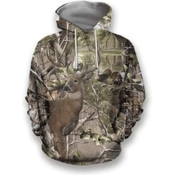 deer hunting all over print hoodie zip hoodie fleece hoodie 3d, love hunting hoodie zip hoodie 3d s32