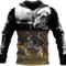 Bear Hunting All Over Print Hoodie Zip Hoodie Fleece Hoodie 3D, Love Hunting Hoodie Zip Hoodie 3D s54