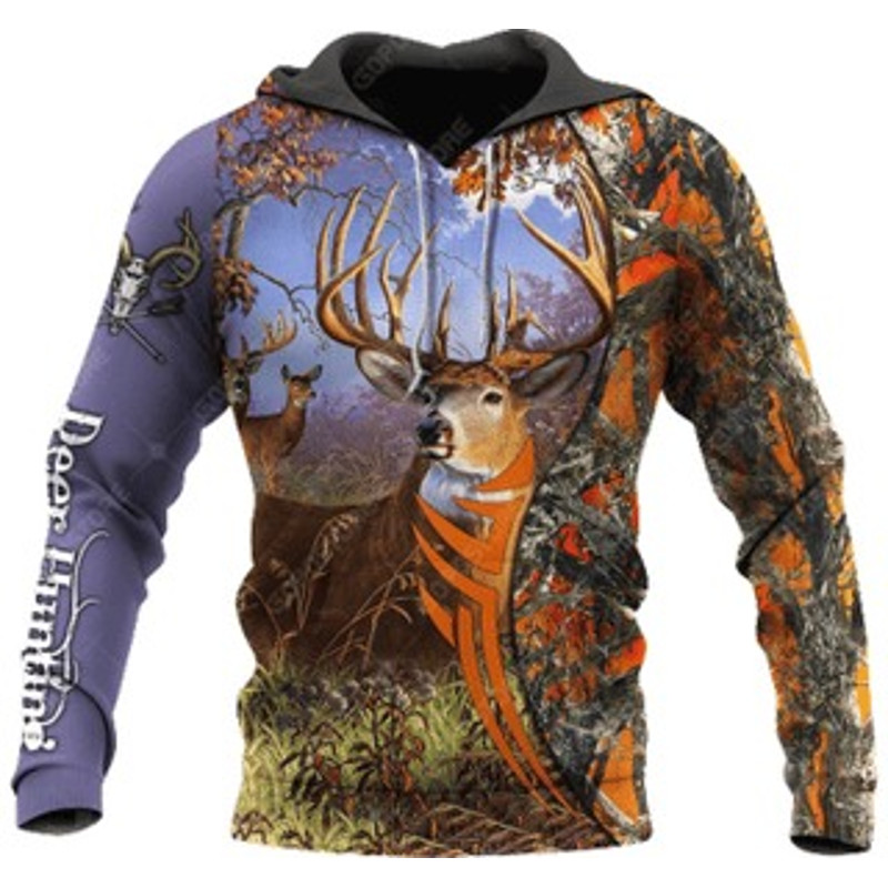 Duck Hunting All Over Print Hoodie Zip Hoodie Fleece Hoodie 3D, Love Hunting Hoodie Zip Hoodie 3D s68