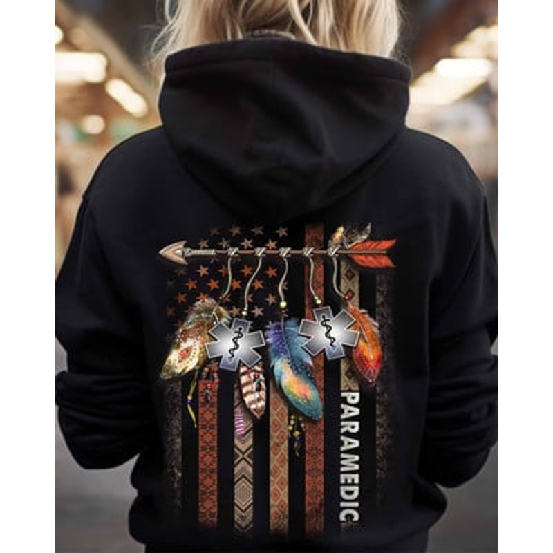 Proud Paramedic Viking All Over Print Hoodie Zip Hoodie Fleece Hoodie 3D, Love Hunting Hoodie Zip Hoodie 3D T625