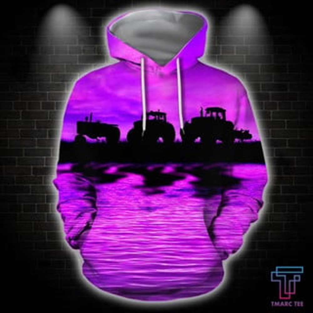 Beautiful Violet Tracto Viking All Over Print Hoodie Zip Hoodie Fleece Hoodie 3D, Love Hunting Hoodie Zip Hoodie 3D T638