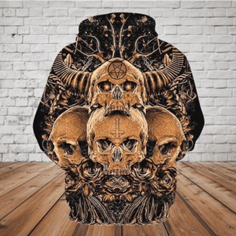 All Over Printed Viking All Over Print Hoodie Zip Hoodie Fleece Hoodie 3D, Love Hunting Hoodie Zip Hoodie 3D L13