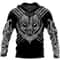 Black Viking Berserker Viking All Over Print Hoodie Zip Hoodie Fleece Hoodie 3D, Love Hunting Hoodie Zip Hoodie 3D L297