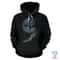 Fenrir Wolf Pullover Viking All Over Print Hoodie Zip Hoodie Fleece Hoodie 3D, Love Hunting Hoodie Zip Hoodie 3D L360
