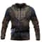 Svalin Armor Viking All Over Print Hoodie Zip Hoodie Fleece Hoodie 3D, Love Hunting Hoodie Zip Hoodie 3D L604