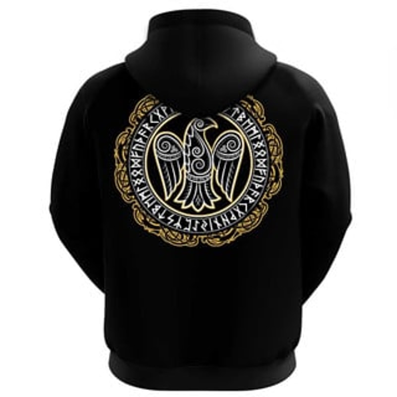 Clothing Vikingaven and Viking All Over Print Hoodie Zip Hoodie Fleece Hoodie 3D, Love Hunting Hoodie Zip Hoodie 3D L612