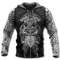 Odin Wolf Vikings Warri Viking All Over Print Hoodie Zip Hoodie Fleece Hoodie 3D, Love Hunting Hoodie Zip Hoodie 3D L645