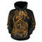Fenrir Storm Viking All Over Print Hoodie Zip Hoodie Fleece Hoodie 3D, Love Hunting Hoodie Zip Hoodie 3D L648