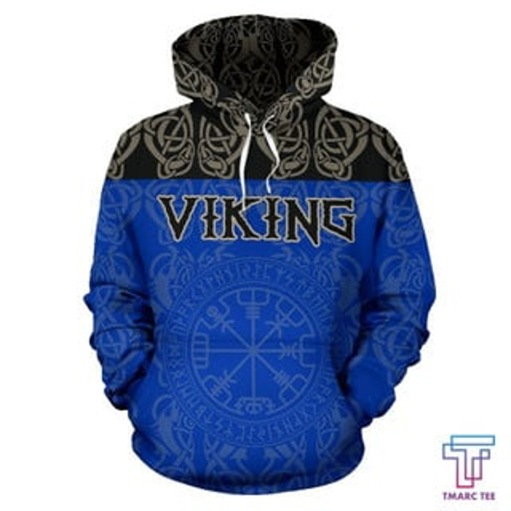 Vegvisir Bn Viking All Over Print Hoodie Zip Hoodie Fleece Hoodie 3D, Love Hunting Hoodie Zip Hoodie 3D L802