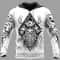 Odinaven and Yggdrasil Viking All Over Print Hoodie Zip Hoodie Fleece Hoodie 3D, Love Hunting Hoodie Zip Hoodie 3D L851