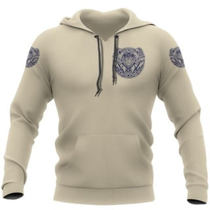 Valknut Huggin And Muni Viking All Over Print Hoodie Zip Hoodie Fleece Hoodie 3D, Love Hunting Hoodie Zip Hoodie 3D L887