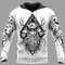 Odinaven and Yggdrasil Viking All Over Print Hoodie Zip Hoodie Fleece Hoodie 3D, Love Hunting Hoodie Zip Hoodie 3D L894