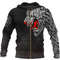 Killer Wolf Viking All Over Print Hoodie Zip Hoodie Fleece Hoodie 3D, Love Hunting Hoodie Zip Hoodie 3D L900