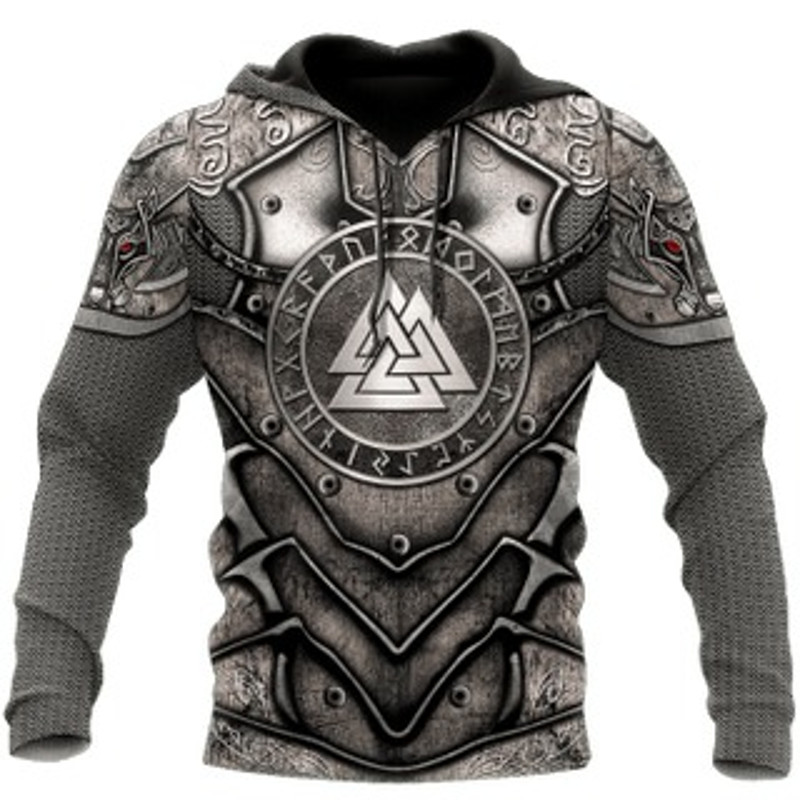 Runes Symbols 3D All O Viking All Over Print Hoodie Zip Hoodie Fleece Hoodie 3D, Love Hunting Hoodie Zip Hoodie 3D L1018