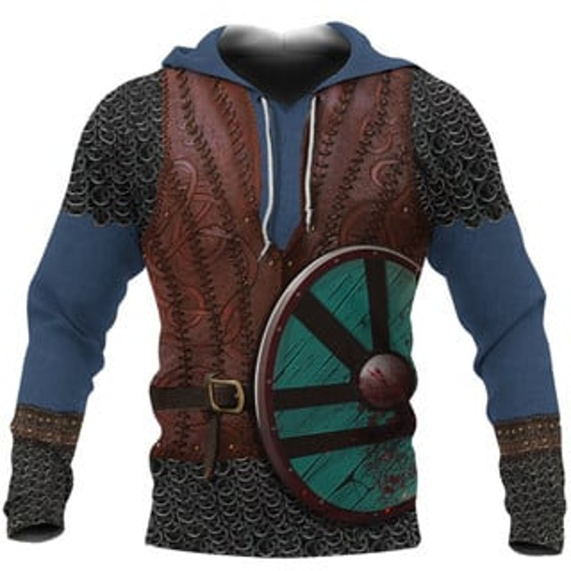 Shield Maiden Lagertha Viking All Over Print Hoodie Zip Hoodie Fleece Hoodie 3D, Love Hunting Hoodie Zip Hoodie 3D L1077