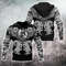 Wolf And Dragon All Ov Viking All Over Print Hoodie Zip Hoodie Fleece Hoodie 3D, Love Hunting Hoodie Zip Hoodie 3D L1083