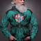 Valknut of Odin Cyan Viking All Over Print Hoodie Zip Hoodie Fleece Hoodie 3D, Love Hunting Hoodie Zip Hoodie 3D L1253