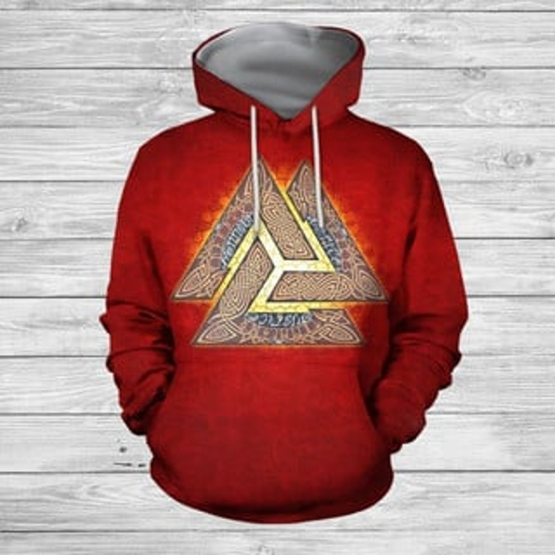 Rune symbol light all Viking All Over Print Hoodie Zip Hoodie Fleece Hoodie 3D, Love Hunting Hoodie Zip Hoodie 3D L1262