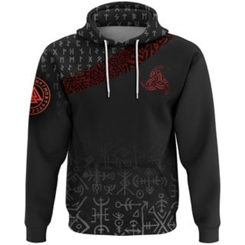 Hoodieaven Of Odin Viking All Over Print Hoodie Zip Hoodie Fleece Hoodie 3D, Love Hunting Hoodie Zip Hoodie 3D L1278
