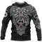 Fenrir Skoll And Hati Viking All Over Print Hoodie Zip Hoodie Fleece Hoodie 3D, Love Hunting Hoodie Zip Hoodie 3D L1300