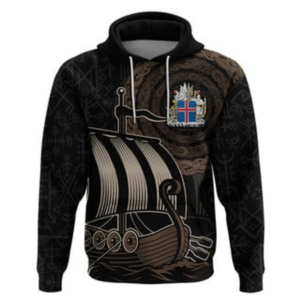 Personalised Viking All Over Print Hoodie Zip Hoodie Fleece Hoodie 3D, Love Hunting Hoodie Zip Hoodie 3D L1321