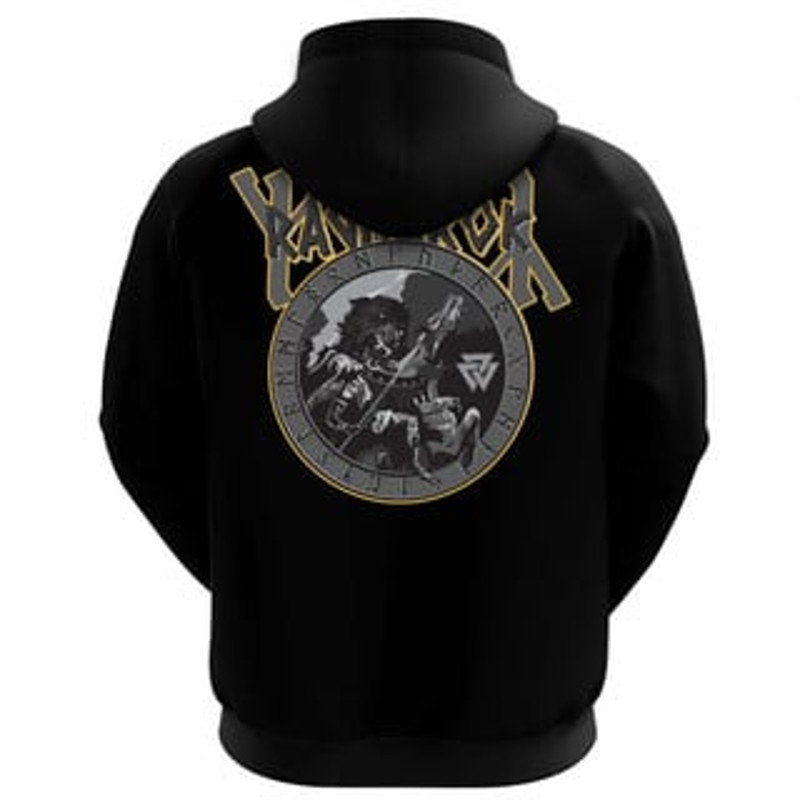Vikingagnarok Viking All Over Print Hoodie Zip Hoodie Fleece Hoodie 3D, Love Hunting Hoodie Zip Hoodie 3D L1343
